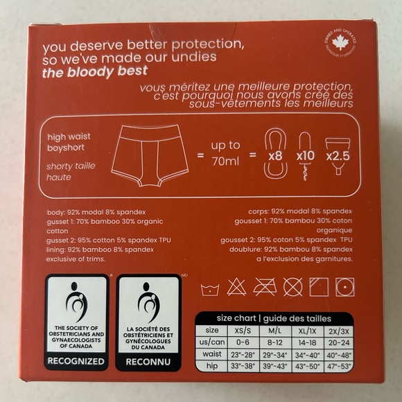 Revol Cares Leak Proof Sleep Shorts - Picture 2 of 7